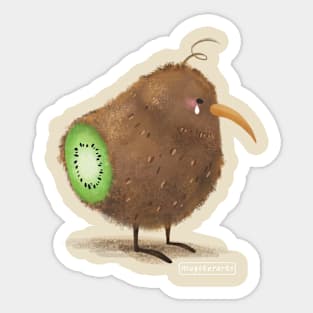 The Kiwi is Sad Sticker